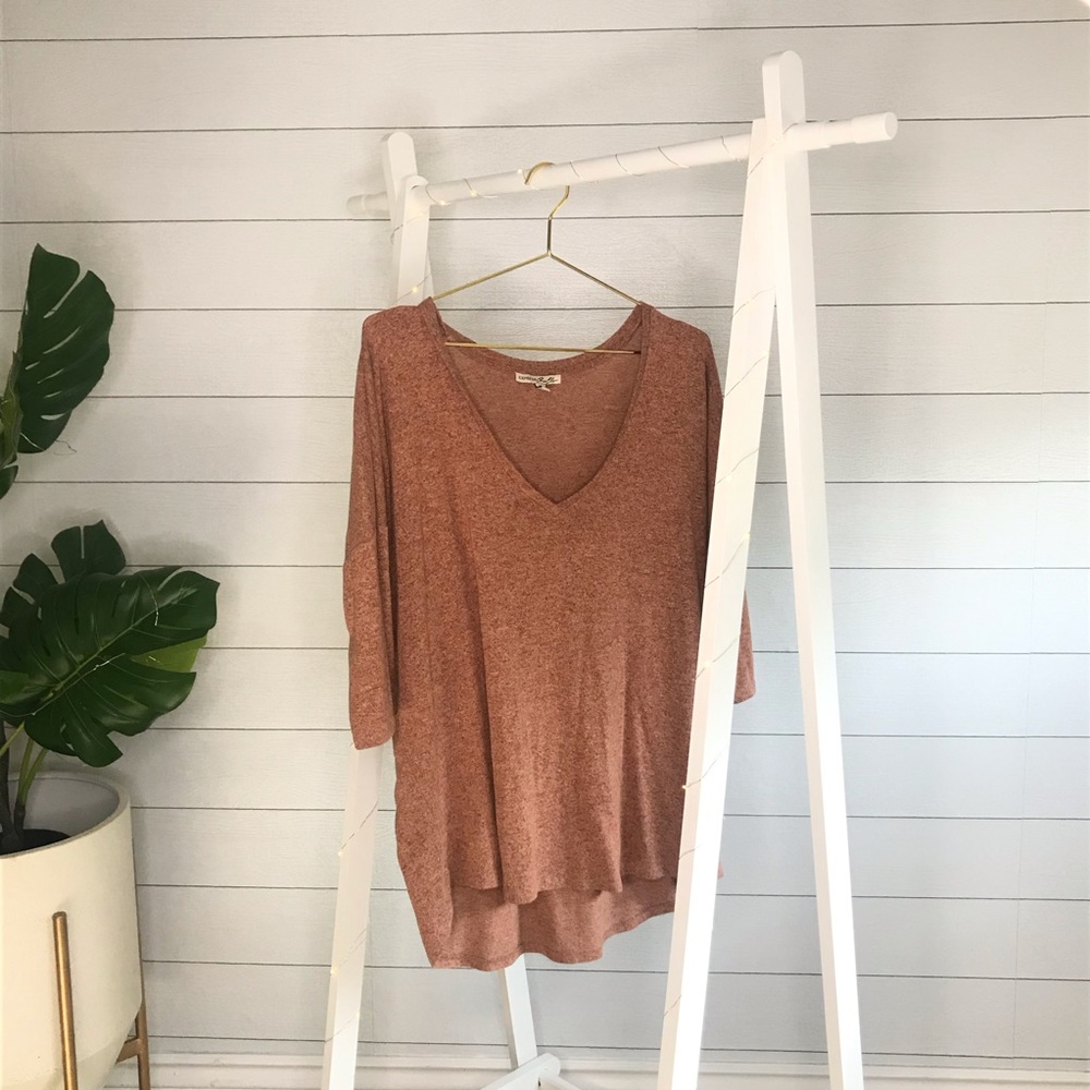Express Super Soft Pink Tee